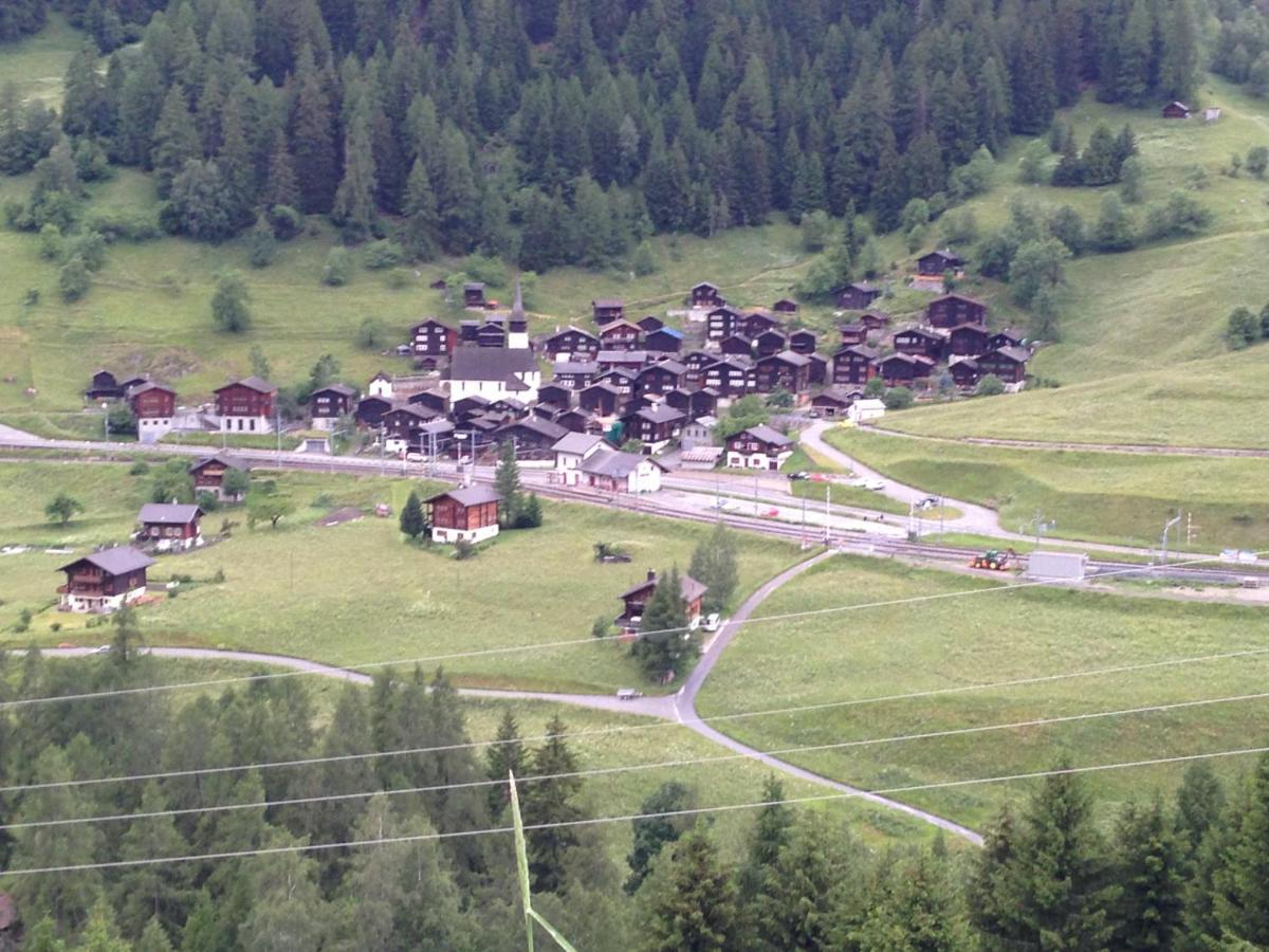 Appartamento Haus Bortis Goms Esterno foto