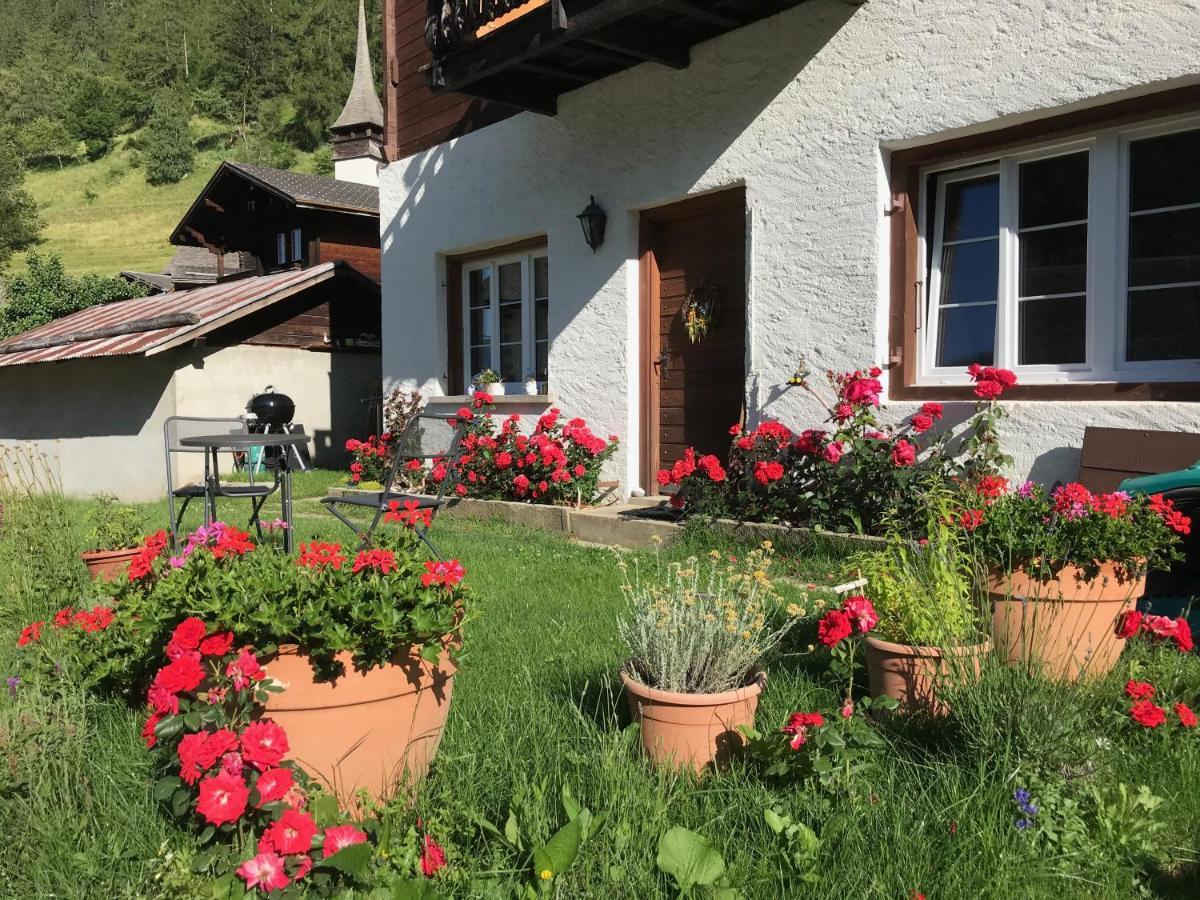 Appartamento Haus Bortis Goms Esterno foto