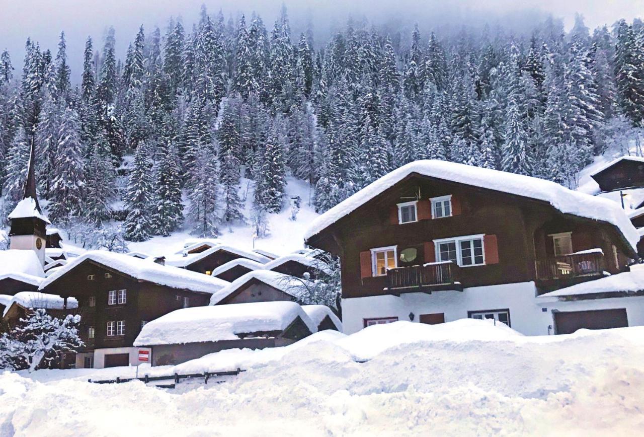 Appartamento Haus Bortis Goms Esterno foto