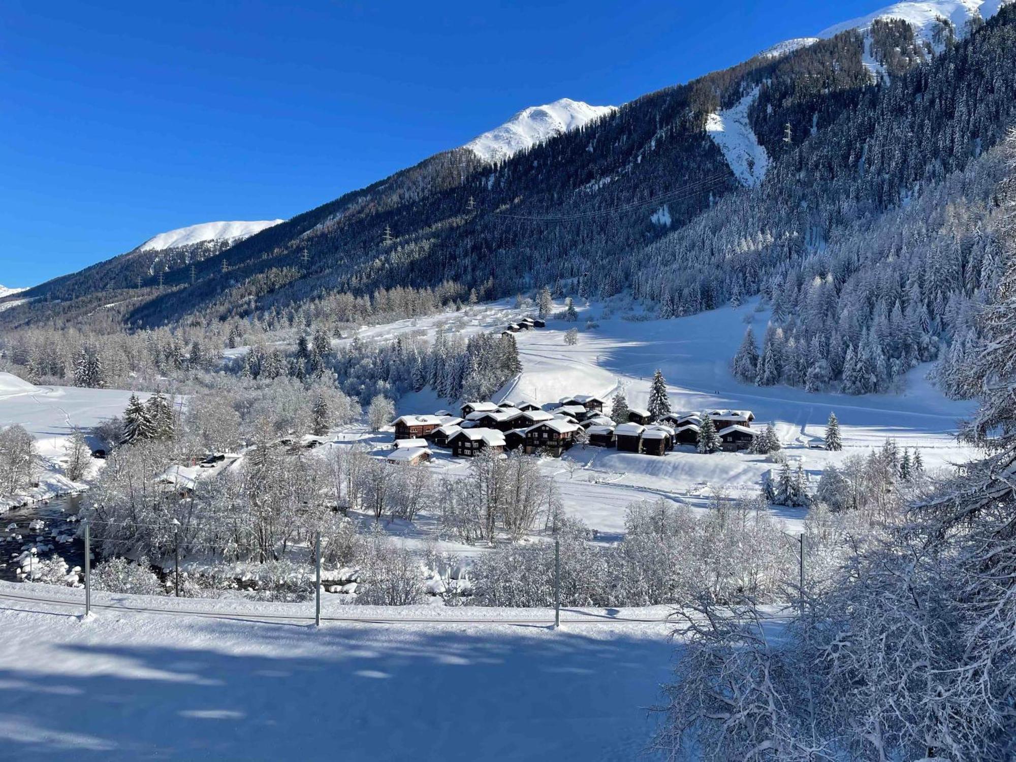 Appartamento Haus Bortis Goms Esterno foto